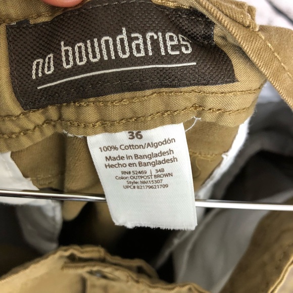 Mens Kargo Shorts by No Boundaries Size 36 - Picture 3 of 3